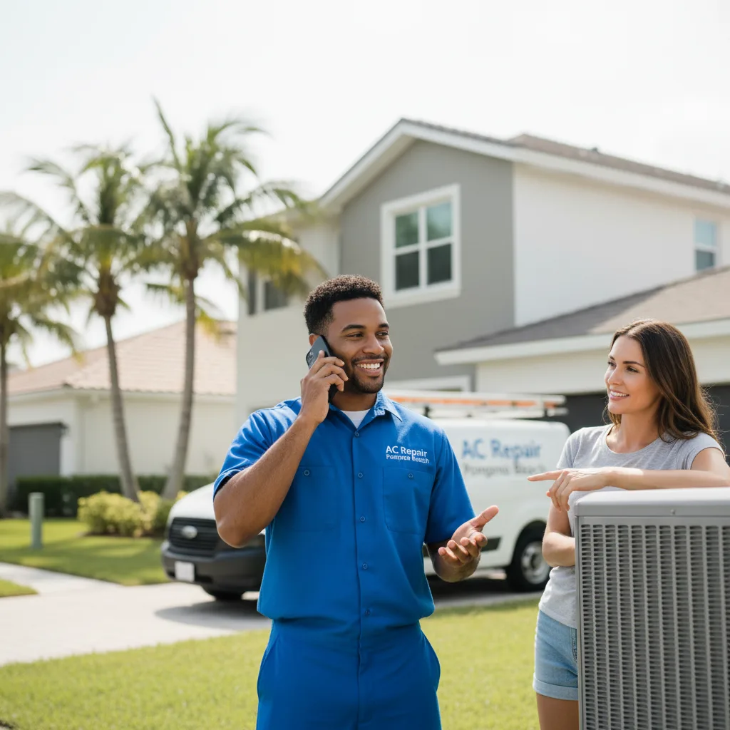 AC Repair Pompano Beach customer support in Island Park